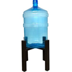 Підставка під бутель висота 29 см колір чорна