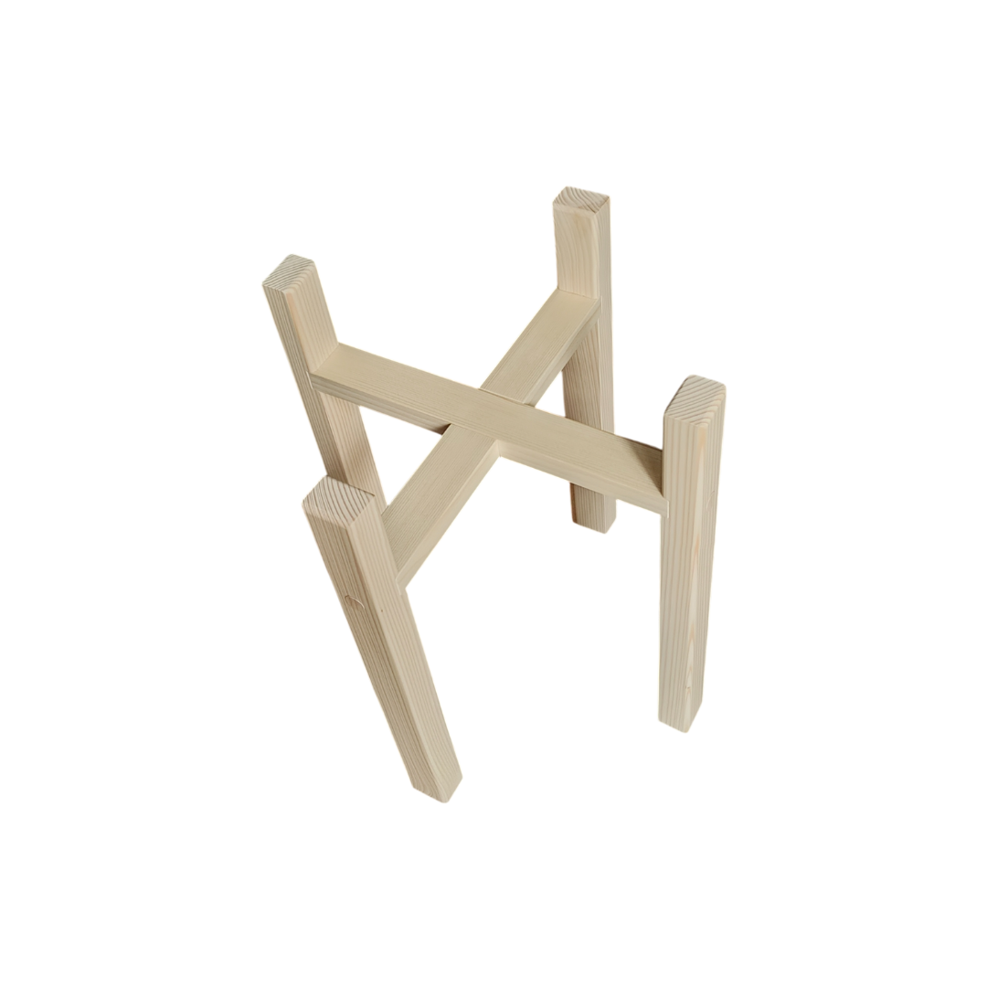 Підставка під бутель вис. 39 см натур.