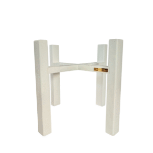 Підставка під бутель вис. 29 см біла