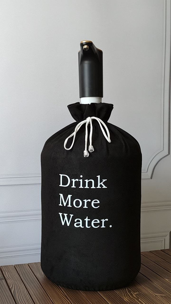 Чохол на бутель з написом