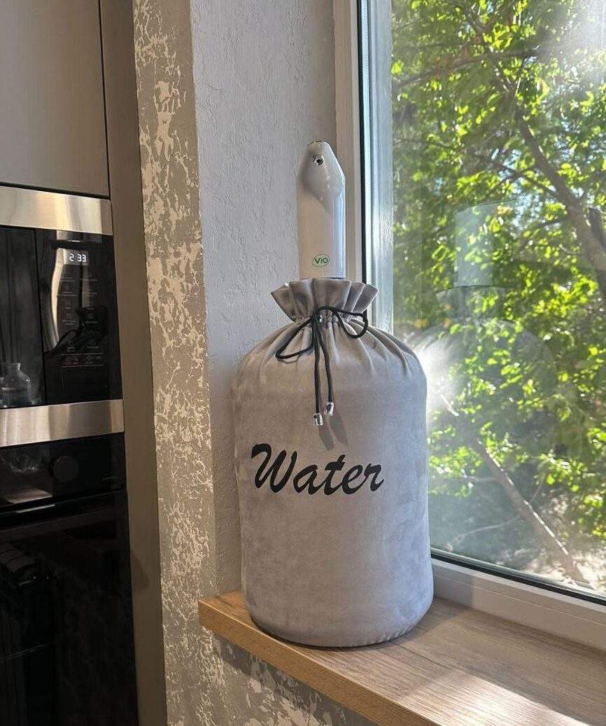 Чохол на бутель з написом