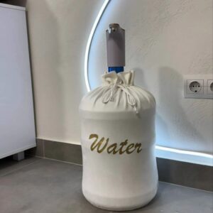 Чохол на бутель з написом