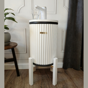 Набір: тубус білий, підставка 29см і помпа