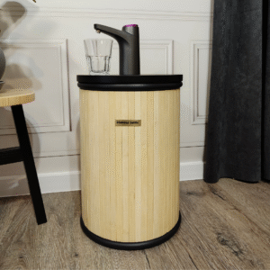 Набір: тубус бамбук і помпа